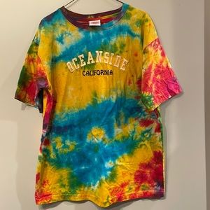 Vintage Dimco Apparel Tie-Dye Oceanside California T-Shirt